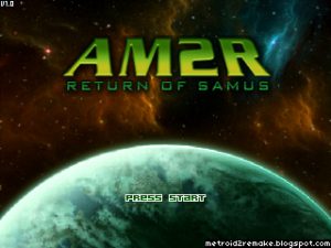 AM2R Title Screen