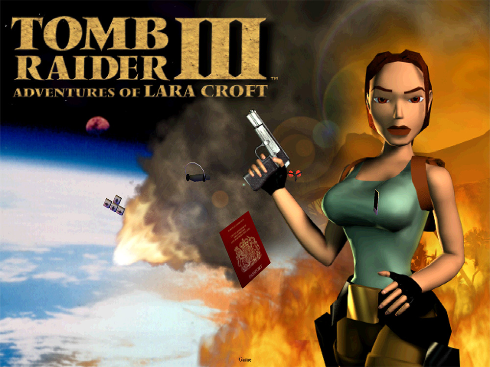 Tomb Raider III Title Screen